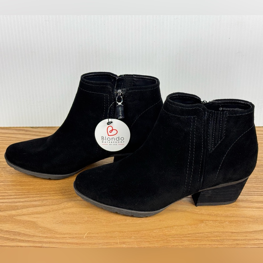Women's Blondo Valli 2.0 Black Waterproof Bootie | 6.5M |NWOB